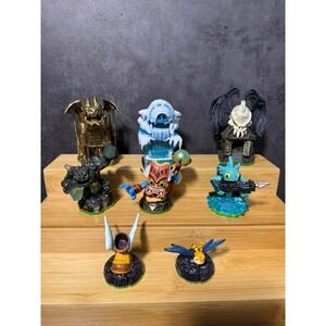 Skylanders Spyros Adventure Lot Darklight Crypt Dragon's Peak Prism Break - 8